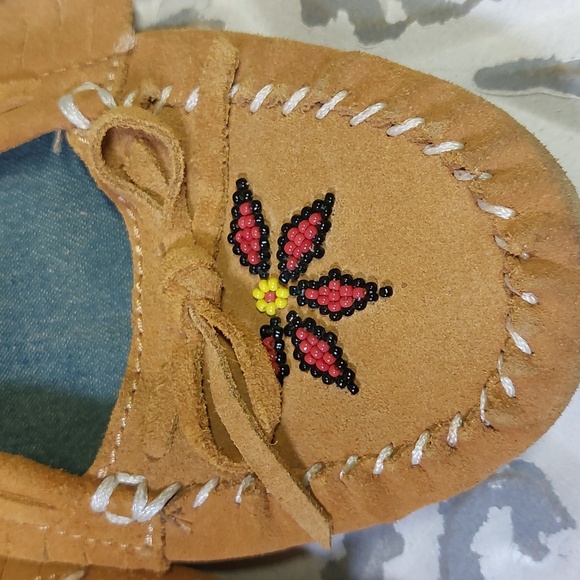 American Eagle Outfitters Leather moccasins size 9 - Picture 4 of 9